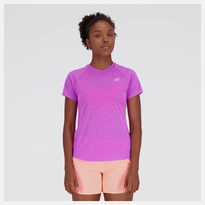 New Balance Impact Run T-Shirt Women’s (Cosmic Rose Heather)