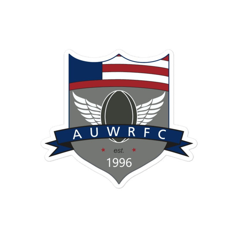 American Univ. WRFC Stickers|5.55.5|44|33