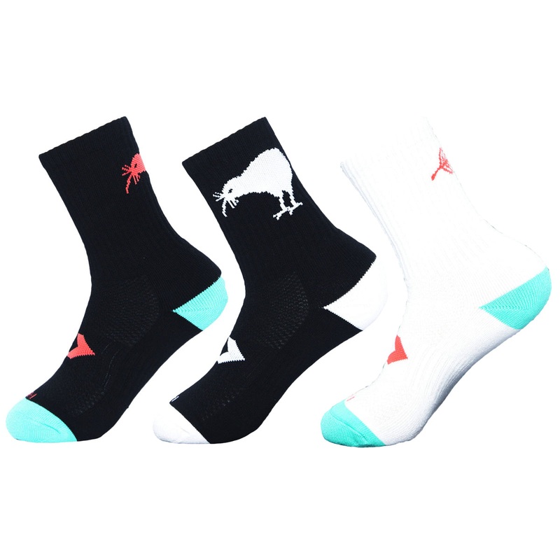 2024 Kiwis 3 Pack Crew Sock|5 to 8|9 to 2|2 to 8|8 to 11|11 to 14|14 to 16