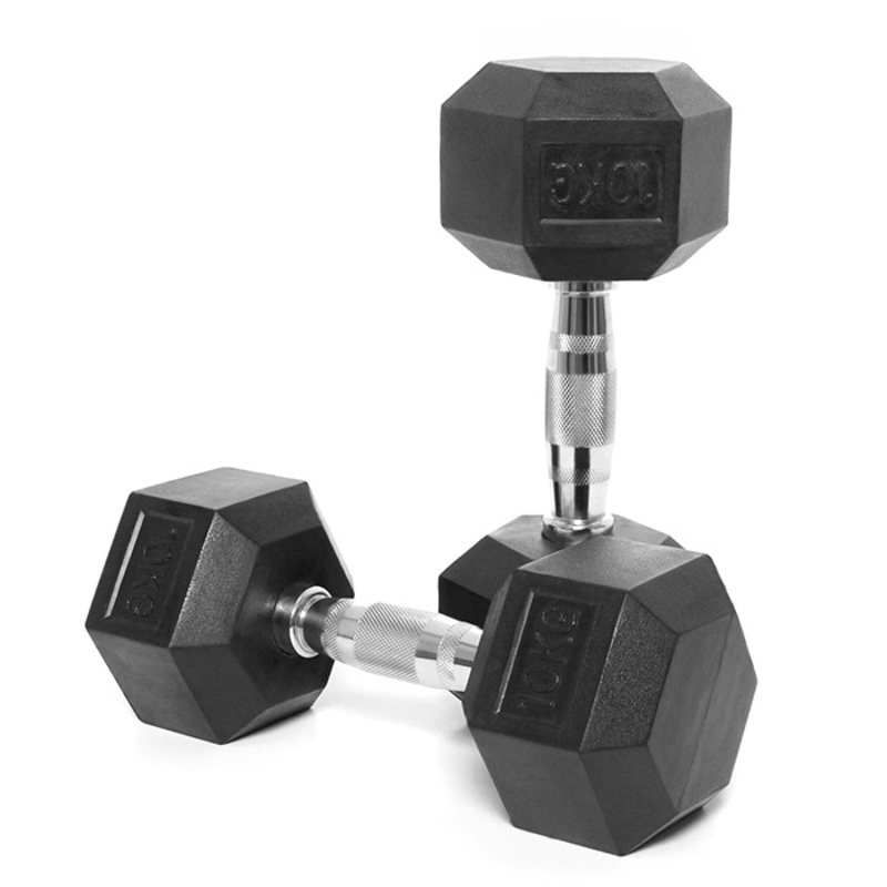 10kg Hexagon Dumbbells (Pair)