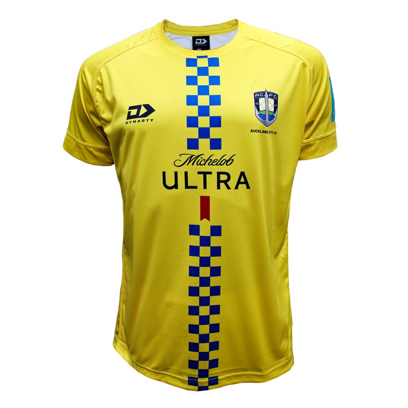 2025 Auckland City Football Club Mens Replica Third Jersey – Gold