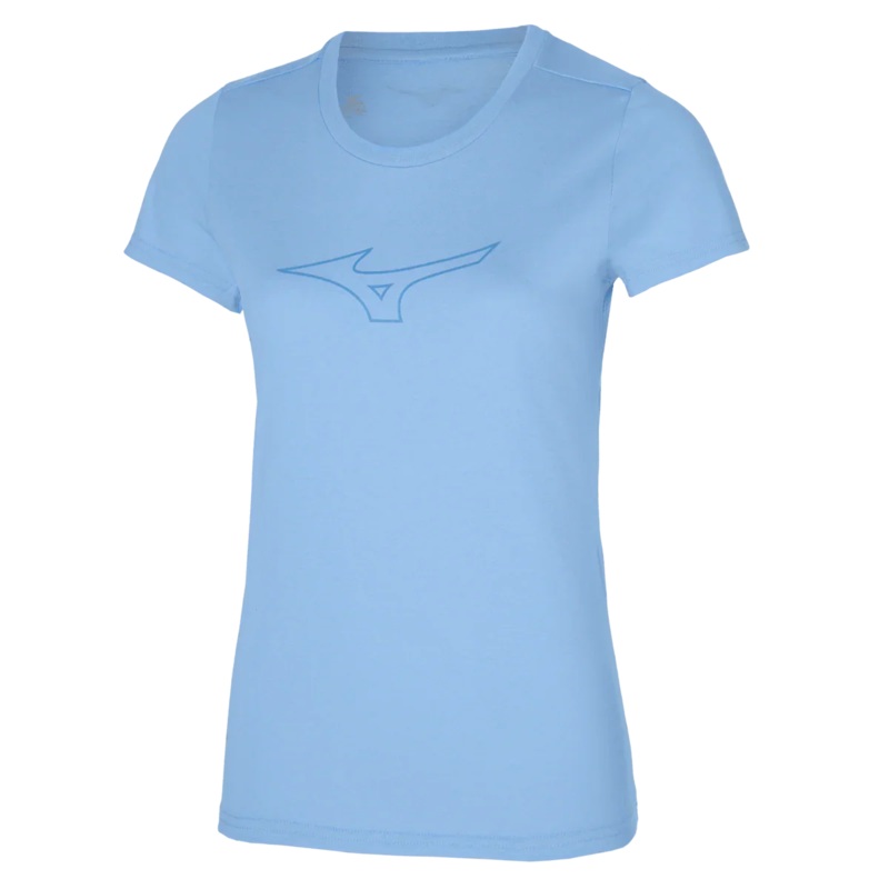 Mizuno Womens RB Logo T-Shirt|Blue|XS|S|M|L|XL