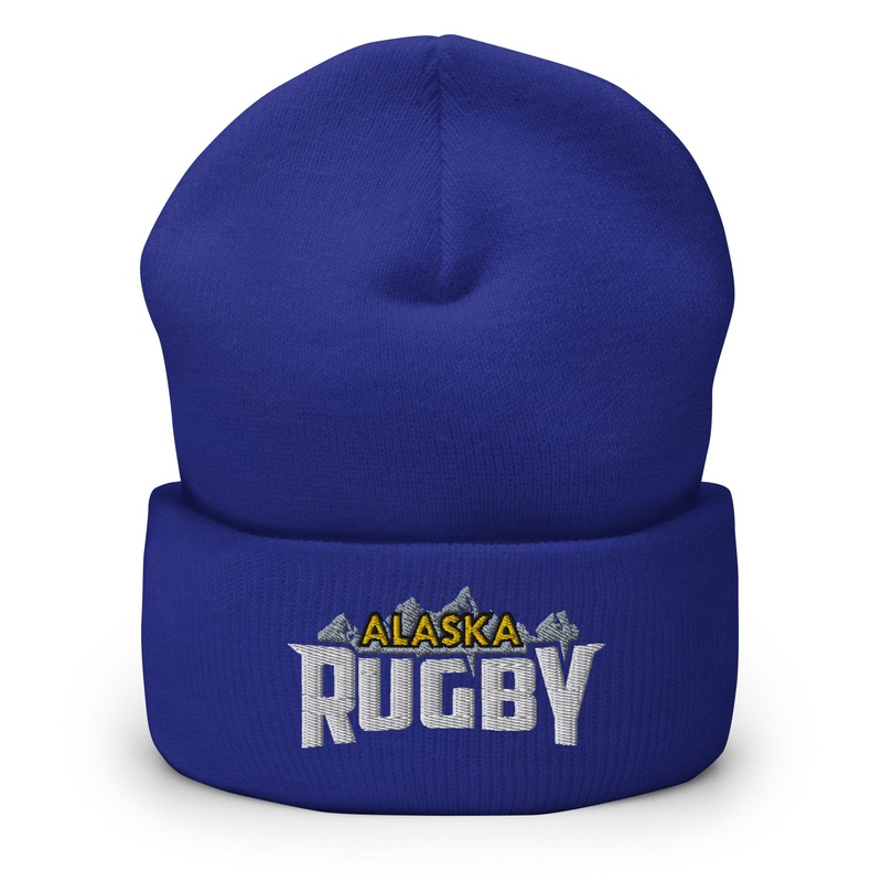 Alaska Rugby Cuffed Beanie|Royal|Black|Gold|Navy|Heather Grey|White