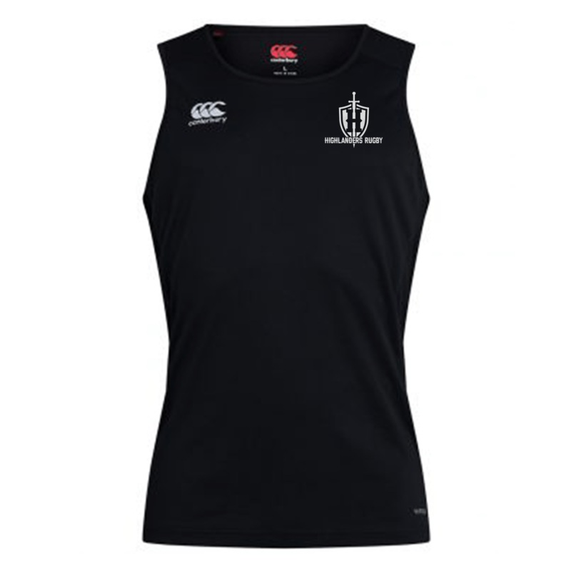 Highlanders Rugby NC Club Dry Singlet by Canterbury