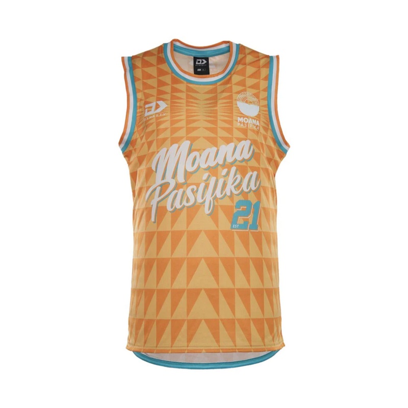 2023 Moana Pasifika Mens Alternate Basketball Singlet