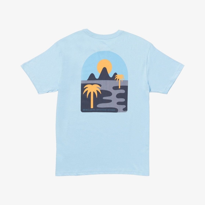 Billabong Sun Down Adventure Division T-Shirt Men’s (Blue CBU)