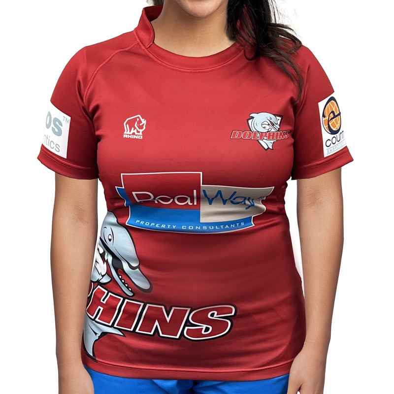 Womens Custom Sublimated (Standard Fit) Basic Rugby Jersey