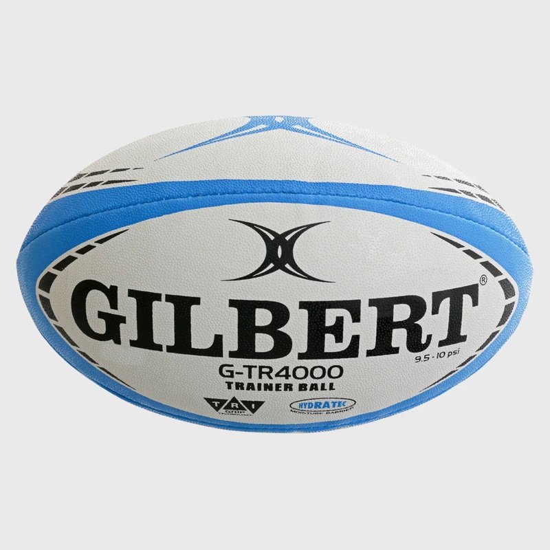 Gilbert G-TR4000 Training Rugby Ball Sky Blue Size 4