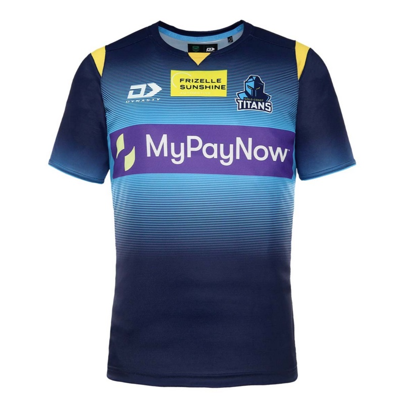 2022 Gold Coast Titans Mens Alternate Training Tee