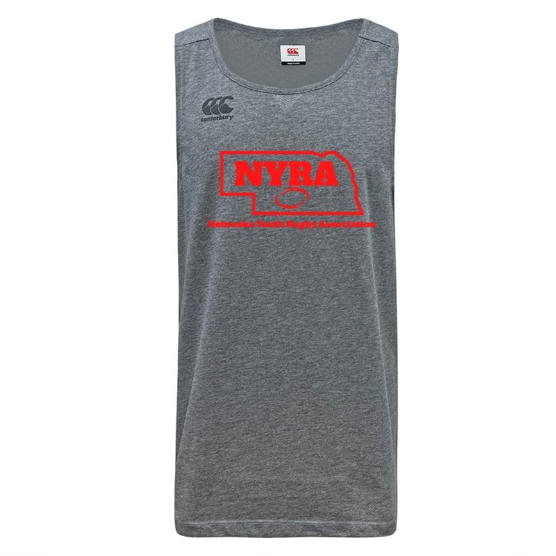 Nebraska Youth Rugby Association Tempo Vapodri Singlet by Canterbury