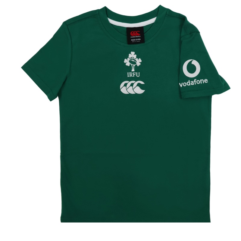 Youth Ireland 25/26 Cotton Team T-Shirt by Canterbury