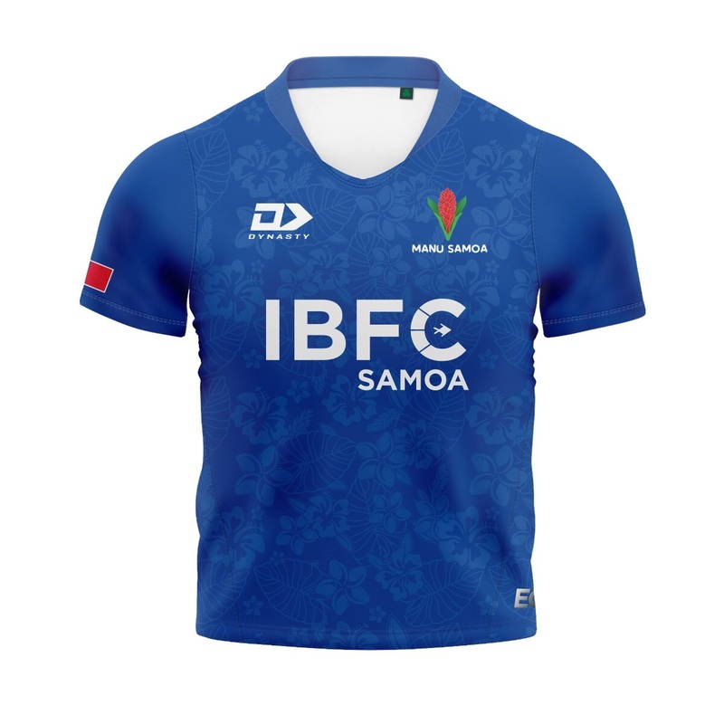 2025 Manu Samoa Toddlers Replica Home Jersey – Blue