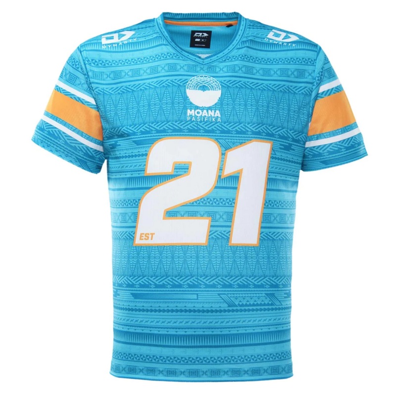 2023 Moana Pasifika Mens Gridiron Tee