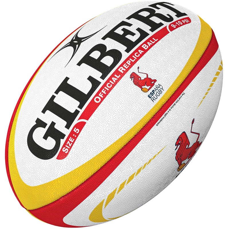 Gilbert Spain Replica Rugby Ball Size 5