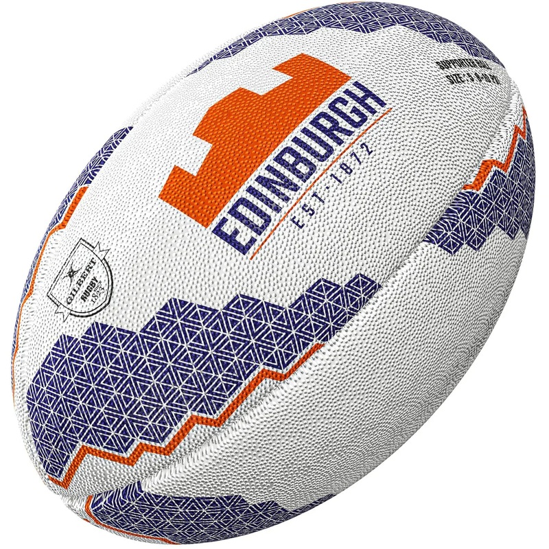 Gilbert Edinburgh Supporter Rugby Ball Size 5