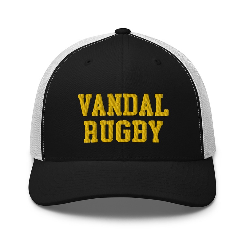 UIdaho RFC Trucker Cap|Black|Black/ White