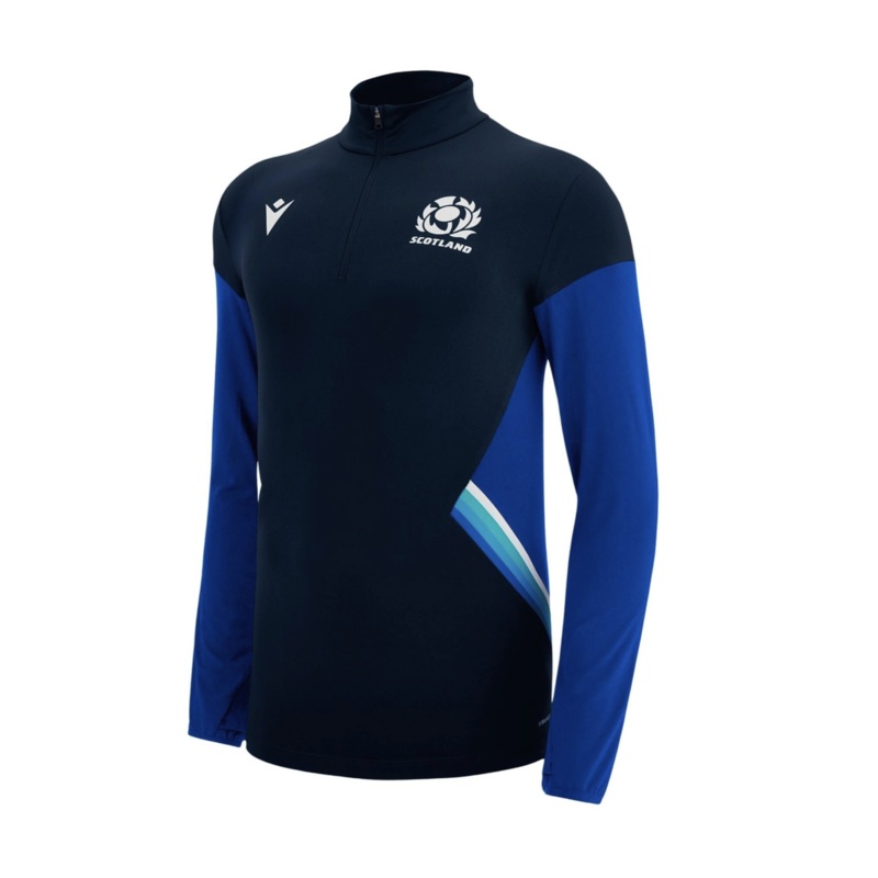 2023 Scotland Rugby Training 1/4 Zip Fleece Top