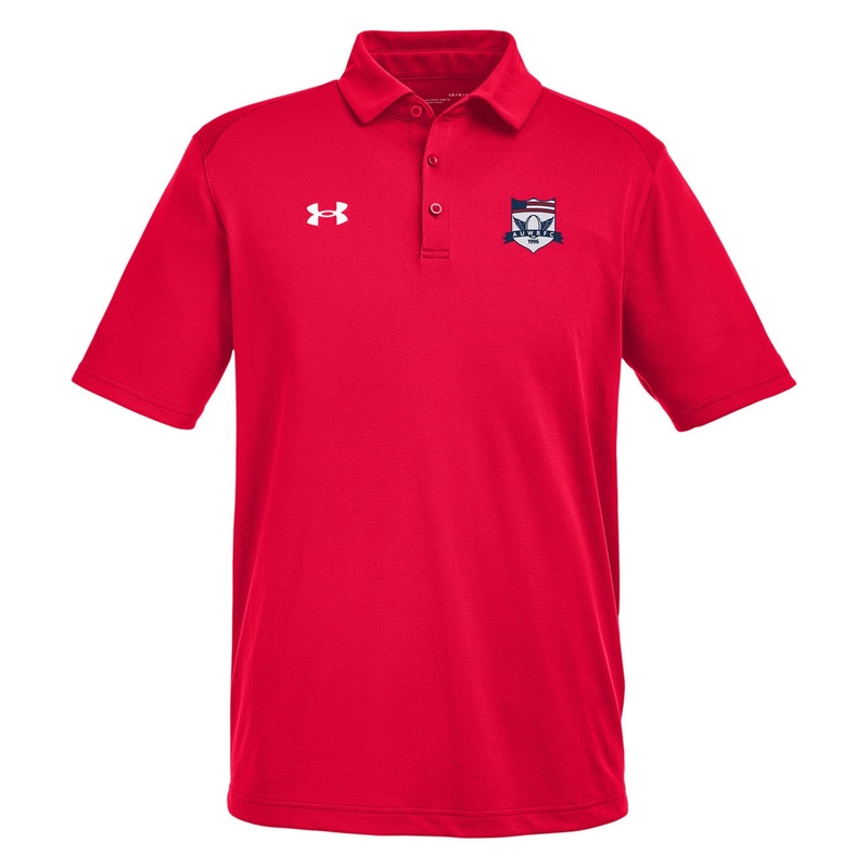 American Univ. WRFC Tech Polo|White|SM|MD|LG|XL|2XL|3XL|4XL