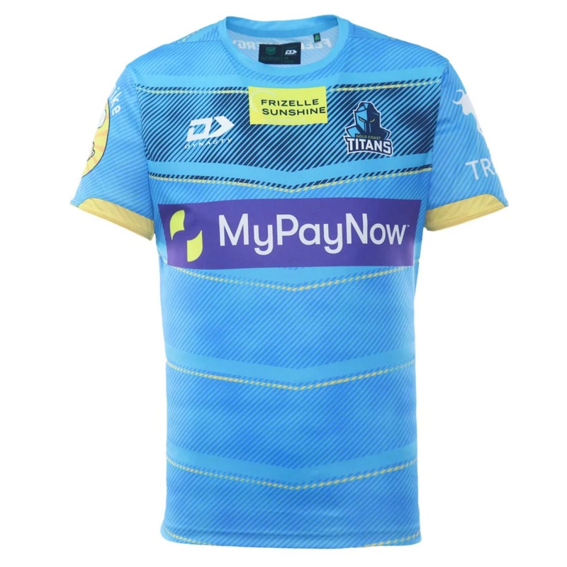 2023 Gold Coast Titans Mens Training Tee