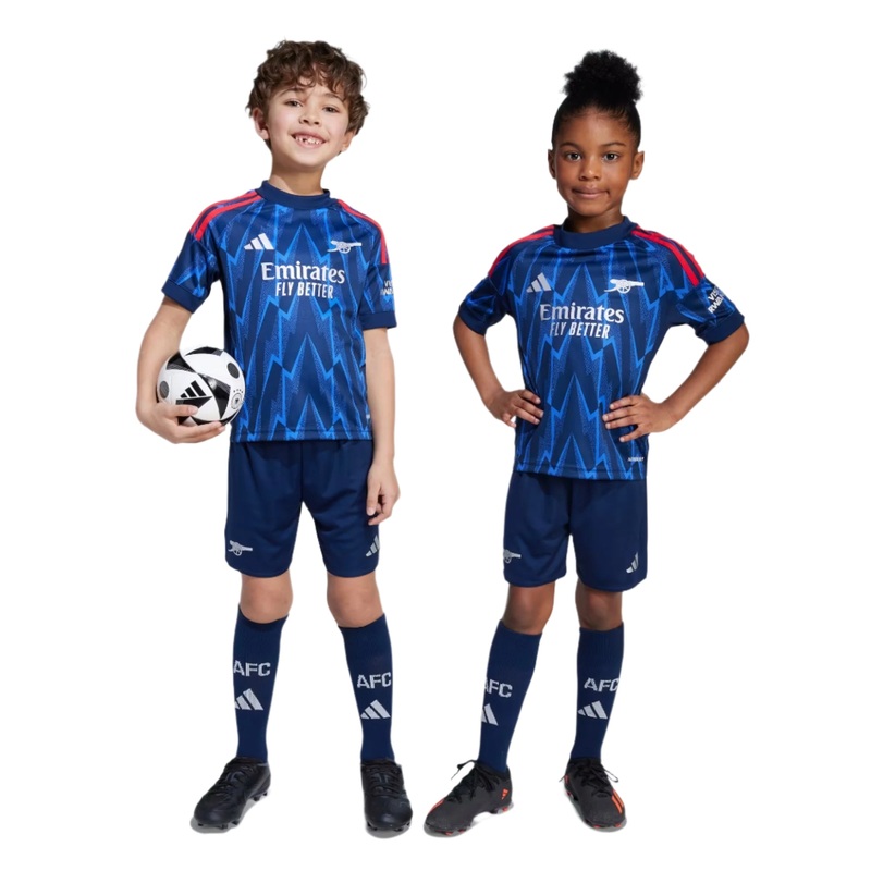 Arsenal 25/26 Away Football Mini Kit