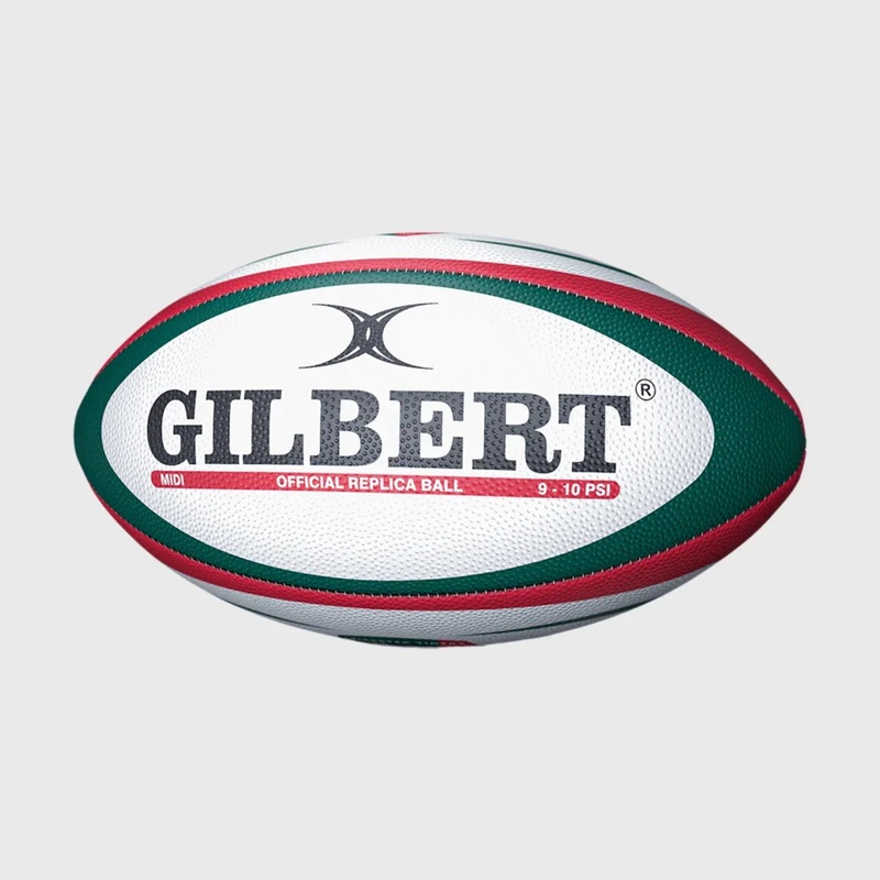 Gilbert Leicester Tigers Replica Midi Rugby Ball