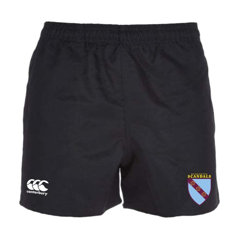 Washington Scandals RFC Canterbury Professional Polyester Pocketed Rugby Shorts
