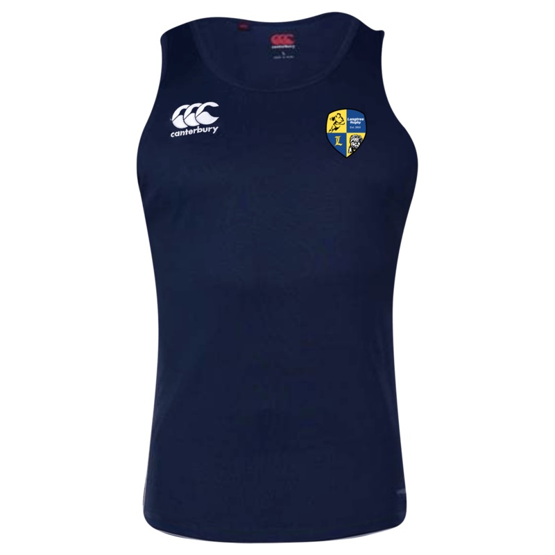 Langtree Rugby Club Canterbury Navy Core Vapodri Rugby Singlet