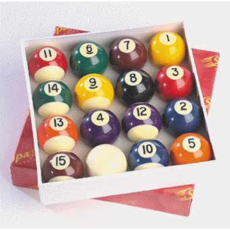 2” Pool Ball Set Spots And Stripes