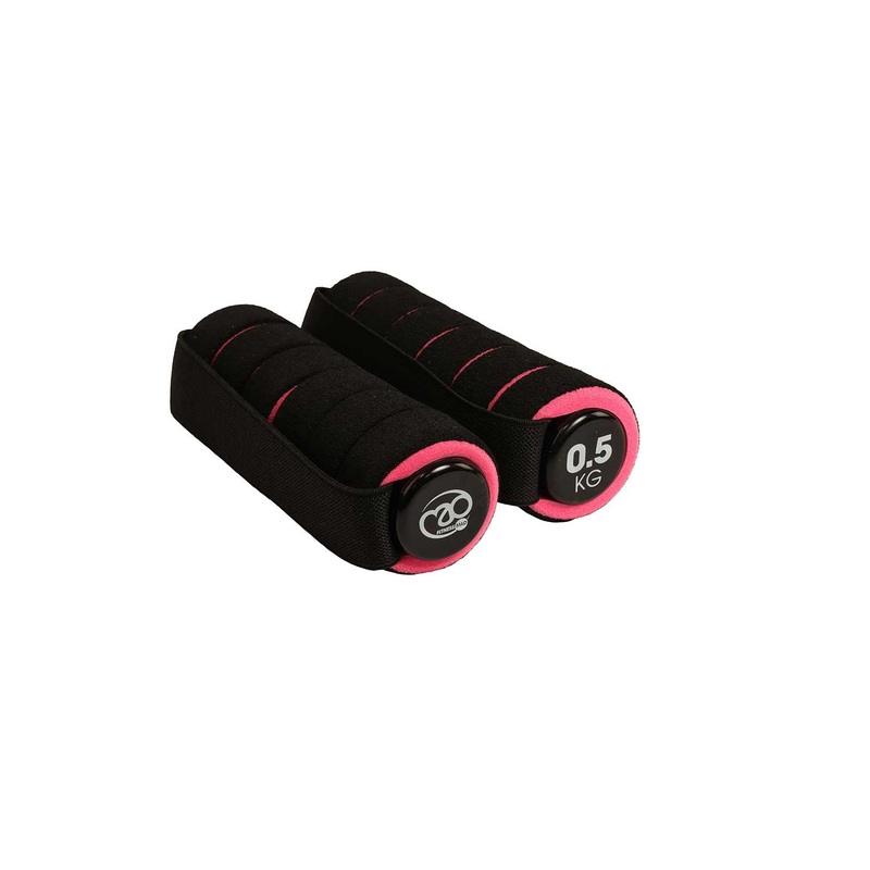 Pro Hand Weights 0.5kg – Pink (Pair)