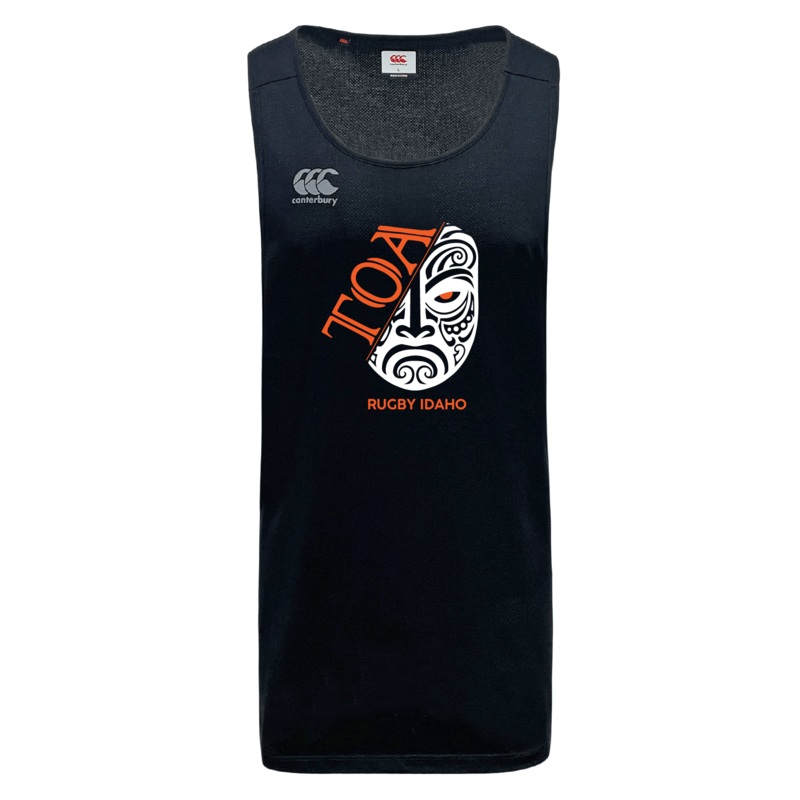 Toa Rugby Idaho Tempo Vapodri Singlet by Canterbury