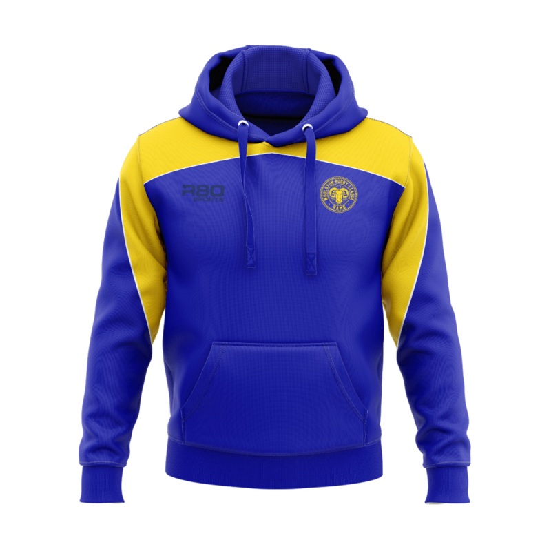 Woolston Rams Rugby League – Cut & Sew Hoodie