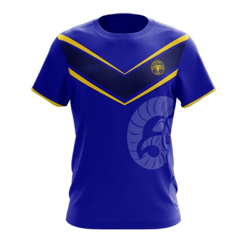 Woolston Rams Rugby League – Sublimated T-Shirt