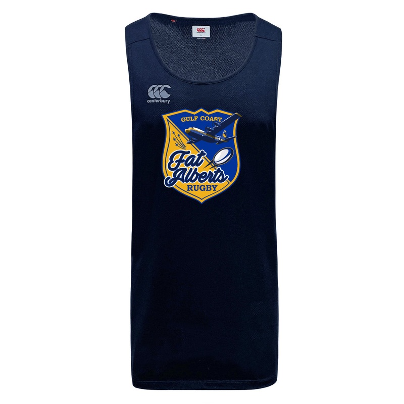 Gulf Coast Fat Alberts Tempo Vapodri Singlet by Canterbury