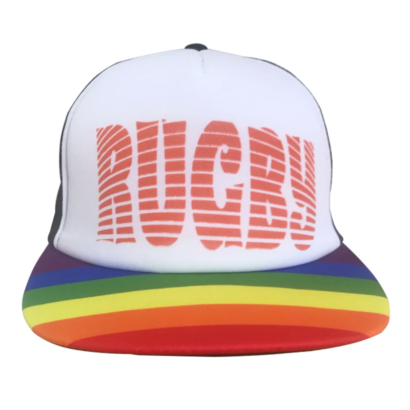 *RUGBY Rainbow Bill Foam Hat