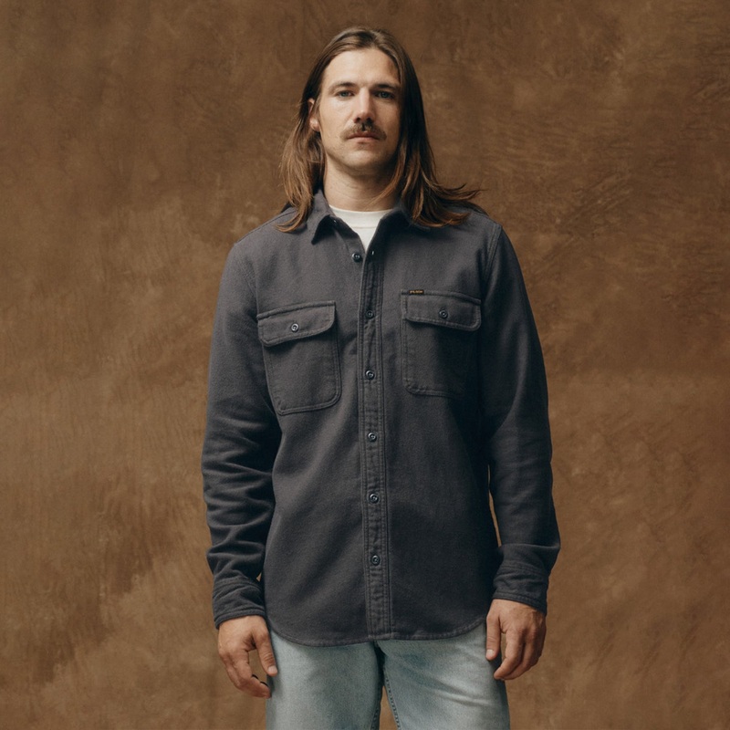 Vintage Flannel Work Shirt|Medium|Large