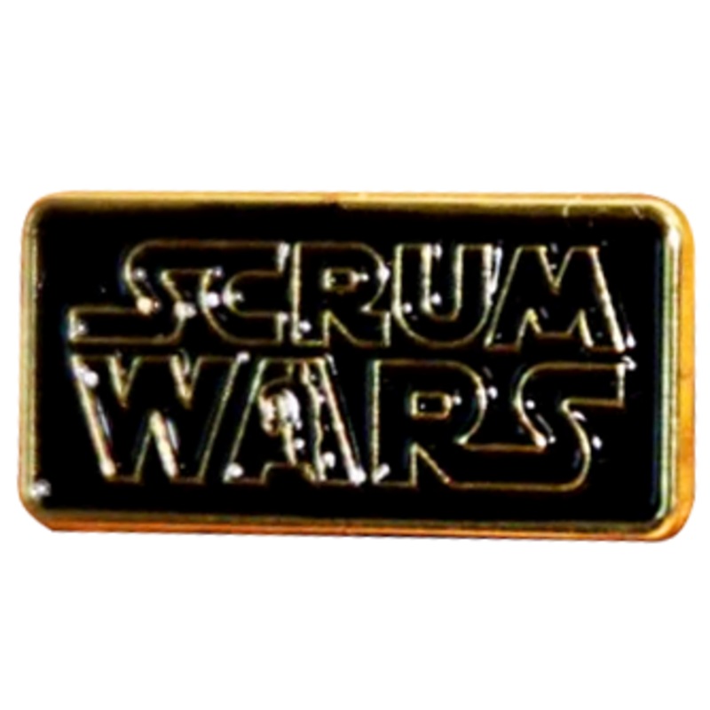 *Scrum Wars // Lapel Pin