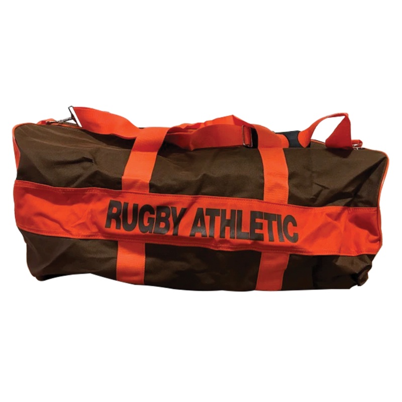 * Duffle Bag|Brown|Pink Ribbon