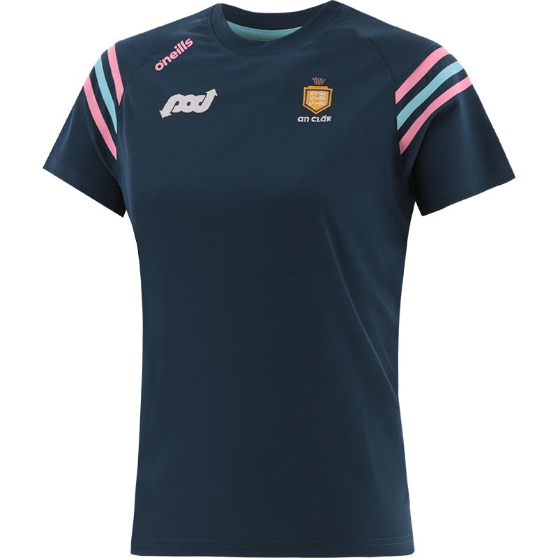 O’Neills Clare GAA Weston 060 T-Shirt Girl’s (Navy)