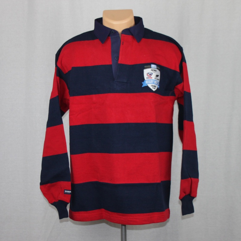 USA Rugby vs NZ All Blacks Event Cotton L/S Jersey – Red/Navy