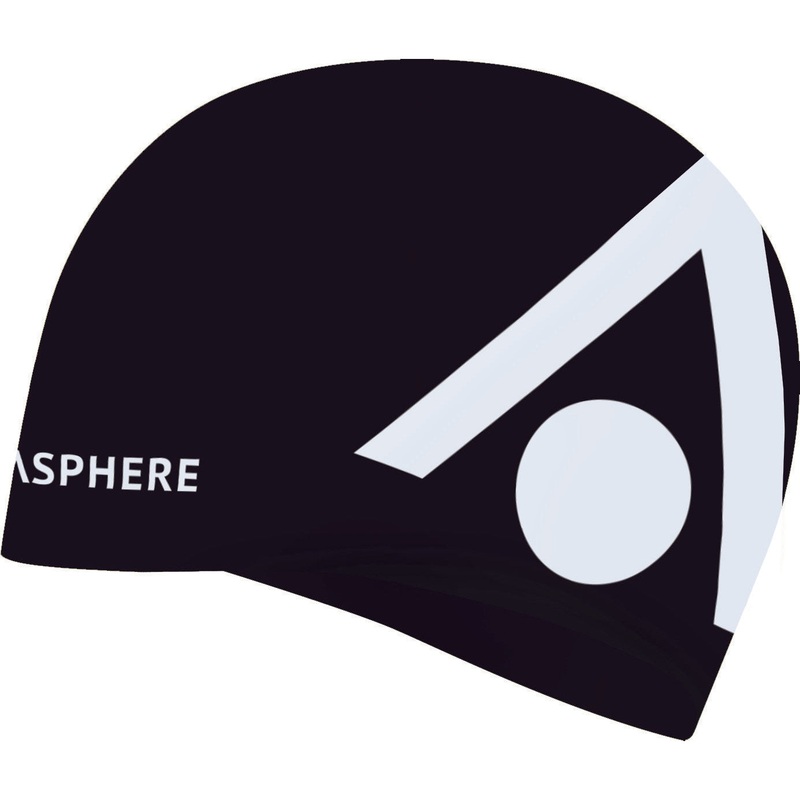 Aquasphere Swim Tri Swim Cap|Black|Bright Yellow